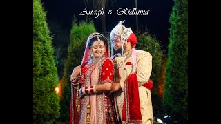 Anagh amp Ridhima Wedding Teaser [upl. by Anoid732]