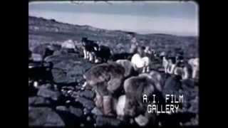 Eskimo summer activities Inuit groups 1947 [upl. by Aenneea735]