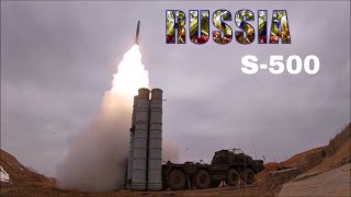 Russia S500 missile defense system  S500 Missile System in Action [upl. by Nosrak272]