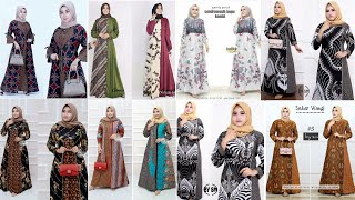 29 Model Gamis Batik Kombinasi Terbaru Dan Terlaris [upl. by Hamel791]