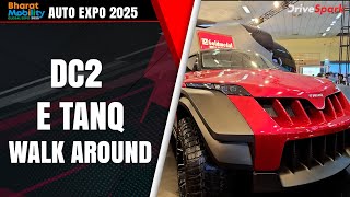 Auto Expo 2025 DC2 Showcased eTANQ OffRoader  ಇದೆಂಥಾ ಕಾರು ಸಾರ್‌ [upl. by Nirra]