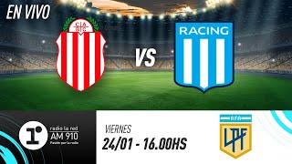 BARRACAS CENTRAL VS RACING  TORNEO APERTURA  RADIO LA RED EN VIVO [upl. by Anelam]