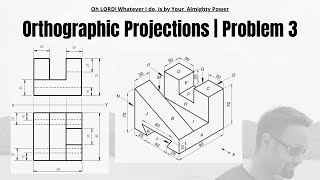 Orthographic Projections  orthographic projection in engineering drawing [upl. by Boj523]