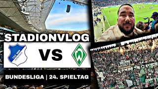 HOFFENHEIM SCHOCKT WERDER BREMEN 😱⚽️ TSG Hoffenheim vs Werder Bremen  Stadionvlog 🏟⚽️ [upl. by Atined]