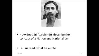 Sri Aurobindo amp Indian Nationalism [upl. by Ehcsrop]