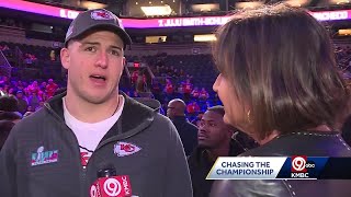 A whirlwind Chiefs rookie George Karlaftis enjoying run to the Super Bowl [upl. by Loralee]