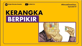 7 Membuat Kerangka Berpikir Penelitian Kuantitatif [upl. by Aciamaj]