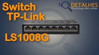 REVIEW  Switch TPlink Gigabit LS1008G  01 [upl. by Lajes49]