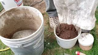 How to mix mortar using NHL Natural Hydraulic Lime [upl. by Cleary]