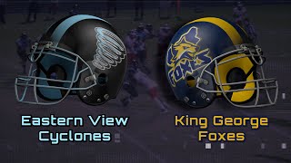 Eastern View Cyclones vs King George Foxes [upl. by Boycey]