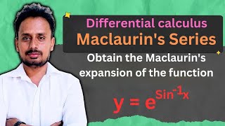 Maclaurins Series  Example Problem 5  Engineering Mathematics [upl. by Kresic]