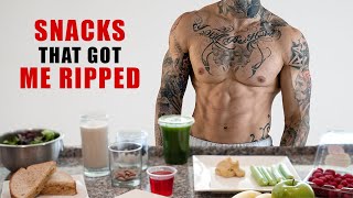 10 Healthy Snacks That Got Me RIPPED [upl. by Ssegrub]