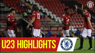 U23 Highlights  Manchester United 42 Chelsea  The Academy [upl. by Cathleen]