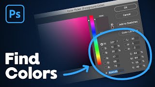 How to Find Color Values in Photoshop [upl. by Minsk]