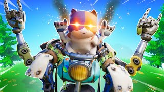 MOST HARDCORE KITTY IN FORTNITE [upl. by Goldin]