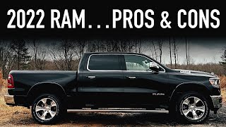 Pros amp Cons 2022 RAM 1500 Laramie eTorque [upl. by Anerol947]