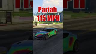 TOP 5 FASTEST CARS IN GTA 5 ONLINE [upl. by Bryana]