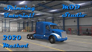 ATS Skinning Tutorial Mod Studio [upl. by Nyer]