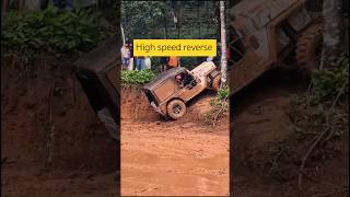 High speed reverse kl10offrodclub keralaoffroad [upl. by Tedmann]