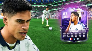 87 END OF AN ERA VARANE SBC PLAYER REVIEW  EA FC 25 ULTIMATE TEAM [upl. by Polly]