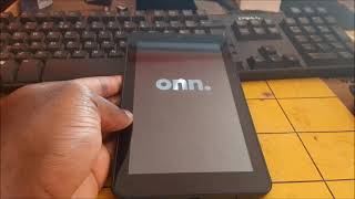 How to factory reset Onn tablet remove pin password pattern Watch to the end [upl. by Shelly869]