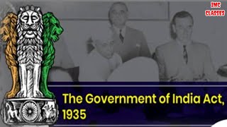 Government Of India Act 1935  Provincial Autonomy  Abolition Of Dyarchy  RBI Establishment [upl. by Nahsez958]