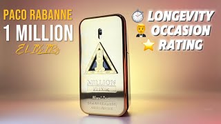 Paco Rabanne 1 MILLION ELIXIR Fragrance Review [upl. by Sokem]