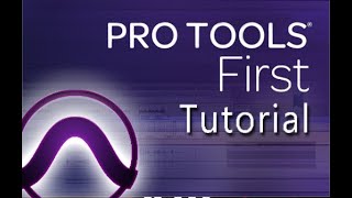 AVID Pro Tools First  Tutorial for Beginners in 12 MINUTES [upl. by Arodnahs973]