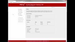 PCANGateways Unidirectional Data Transmission [upl. by Bowles]