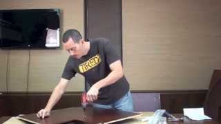 How to Assemble a Lazy Susan Base Cabinet 1 of 3  TheRTAStorecom [upl. by Yeslah]