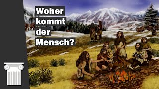 Woher kommt der Mensch Eine Kurzdokumentation über Neandertaler Homo sapiens und Co [upl. by Olette]