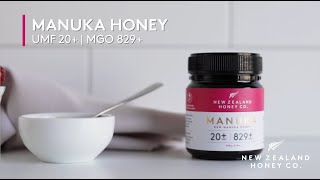 New Zealand Honey Co Manuka Honey UMF 20 [upl. by Airdua349]