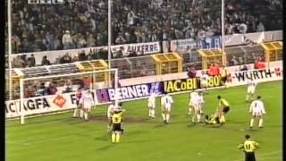 1993 April 6 Borussia Dortmund Germany 2 Auxerre France 0 UEFA Cup [upl. by Uzia]