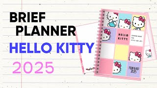 Brief Planner Hello Kitty 2025 [upl. by Anirba2]