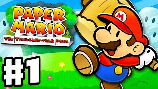 Paper Mario The ThousandYear Door  Gameplay Walkthrough Part 1  A Rogues Welcome [upl. by Costin]