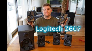 Logitech Z607  home theater 51 and Gaming surround system  INTRODUCING OFFICIAL [upl. by Blockus858]