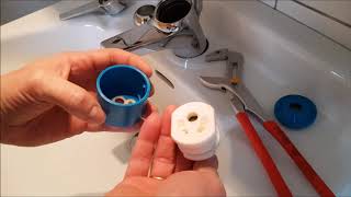 Wasserhahn reparieren und entkalken Einhebelmischer How to repair a water tap Tap washer [upl. by Jorgensen]