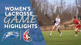 CUW Womens Lacrosse Highlights vs Carthage March 13 2024 [upl. by Remde662]