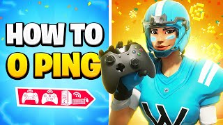 How To Get 0 PING in Fortnite on PCPS4XBOX  Lower PING Optimization Guide [upl. by Ivett634]