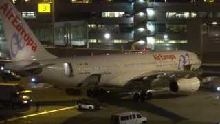 Air Europa A330 Airbus at Terminal 4 JFK at night by jonfromqueens [upl. by Bautista932]