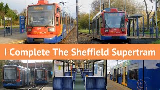 Sheffield Supertram Network  System Overview [upl. by Jareb]