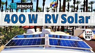 Upgrading My Renogy RV Solar System to 400 Watts [upl. by Squire]