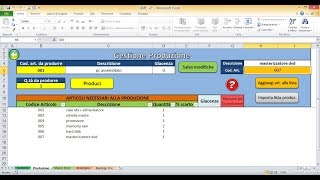 Gestire la produzione con un file Excel  GME [upl. by Boutis]