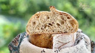 Flaxseed Sourdough ｜ Seeded Sourdough  Sourdough Bread 亚麻籽酸种面包  欧包 [upl. by Ydnir222]