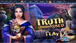 Truth UnmaskedHidden Object GamesWalktrough hidden4funcom [upl. by Wynnie]