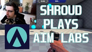 TENZ TEACHES SHROUD AIM LAB  AIM TRAINING [upl. by Laerol]