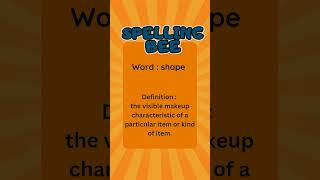 Spelling Bee Words for Kids  Fun and Easy Spelling Practice spellingbee wordoftheday phonicsfun [upl. by Gibert681]