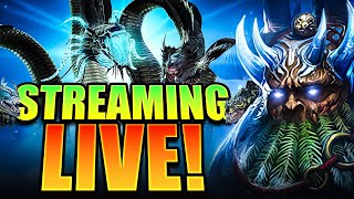 🔴 LIVE  PERSONAL REWARDS CVC THEN NIGHTMARE HYDRA  Raid Shadow Legends [upl. by Banky]