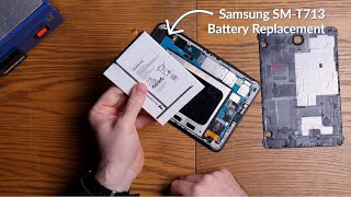 How to Replace the Samsung Galaxy S2 Battery SMT713 [upl. by Alrep260]