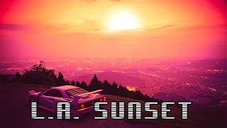 2 Hour Synthwave MIX  LA Sunset  Royalty Free Copyright Safe Music [upl. by Eelanaj]